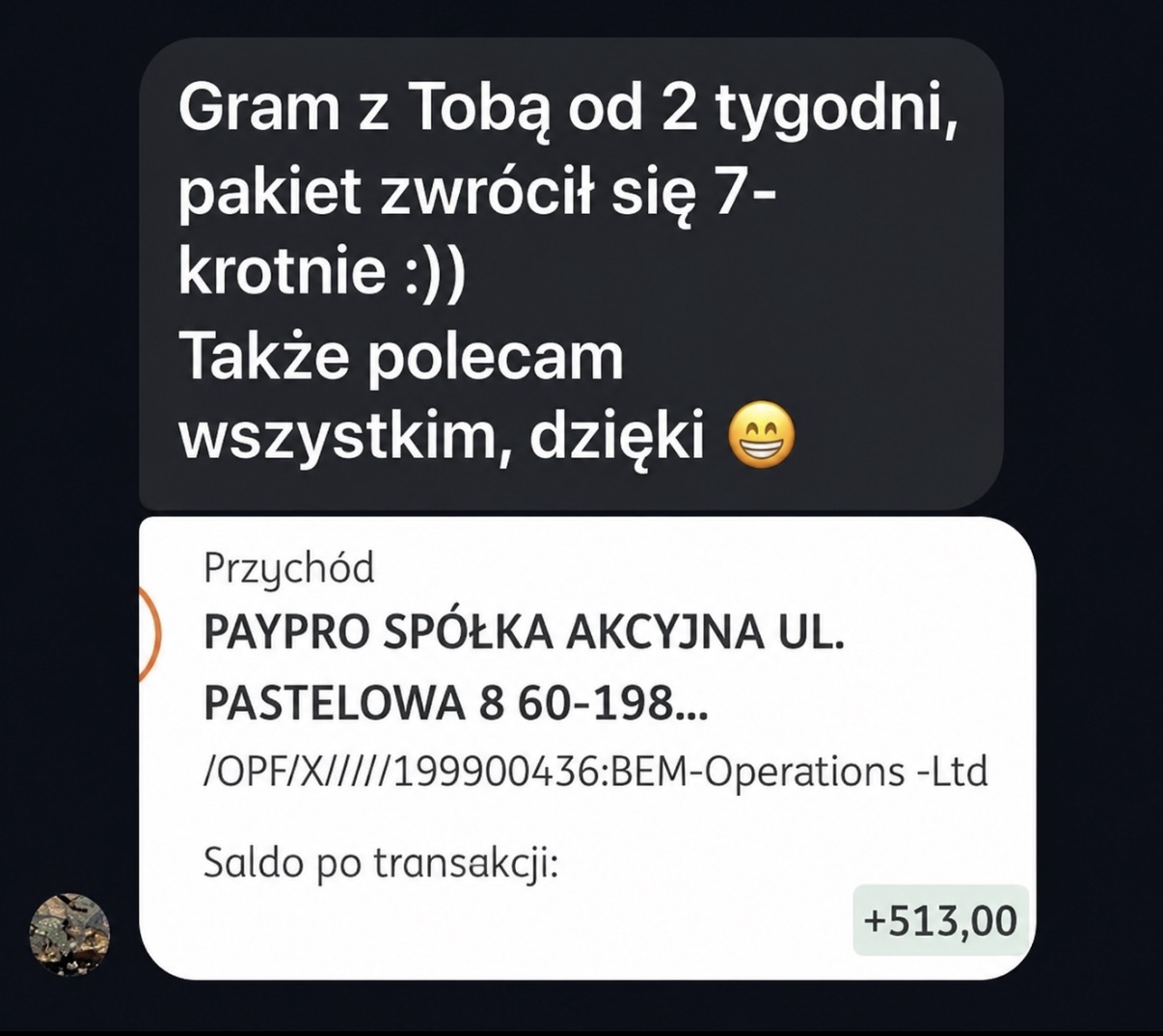 Opinia członka JMM